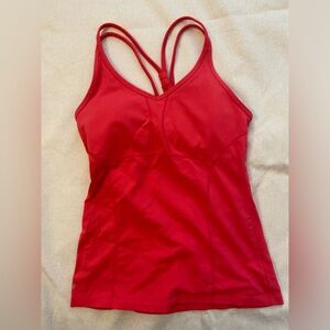 Athleta Coral Pink Workout Tank Size Small